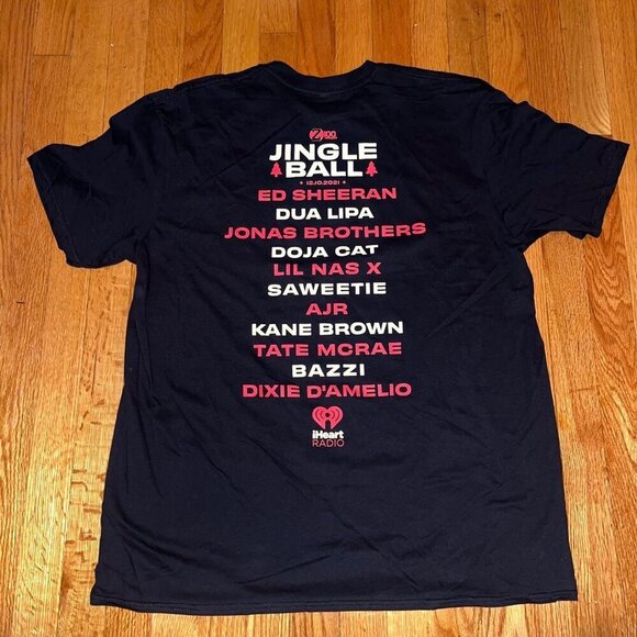 Jingle Ball Z100 Tour T-Shirt Size XL 2021 - Picture 1 of 3